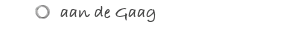 aan de Gaag